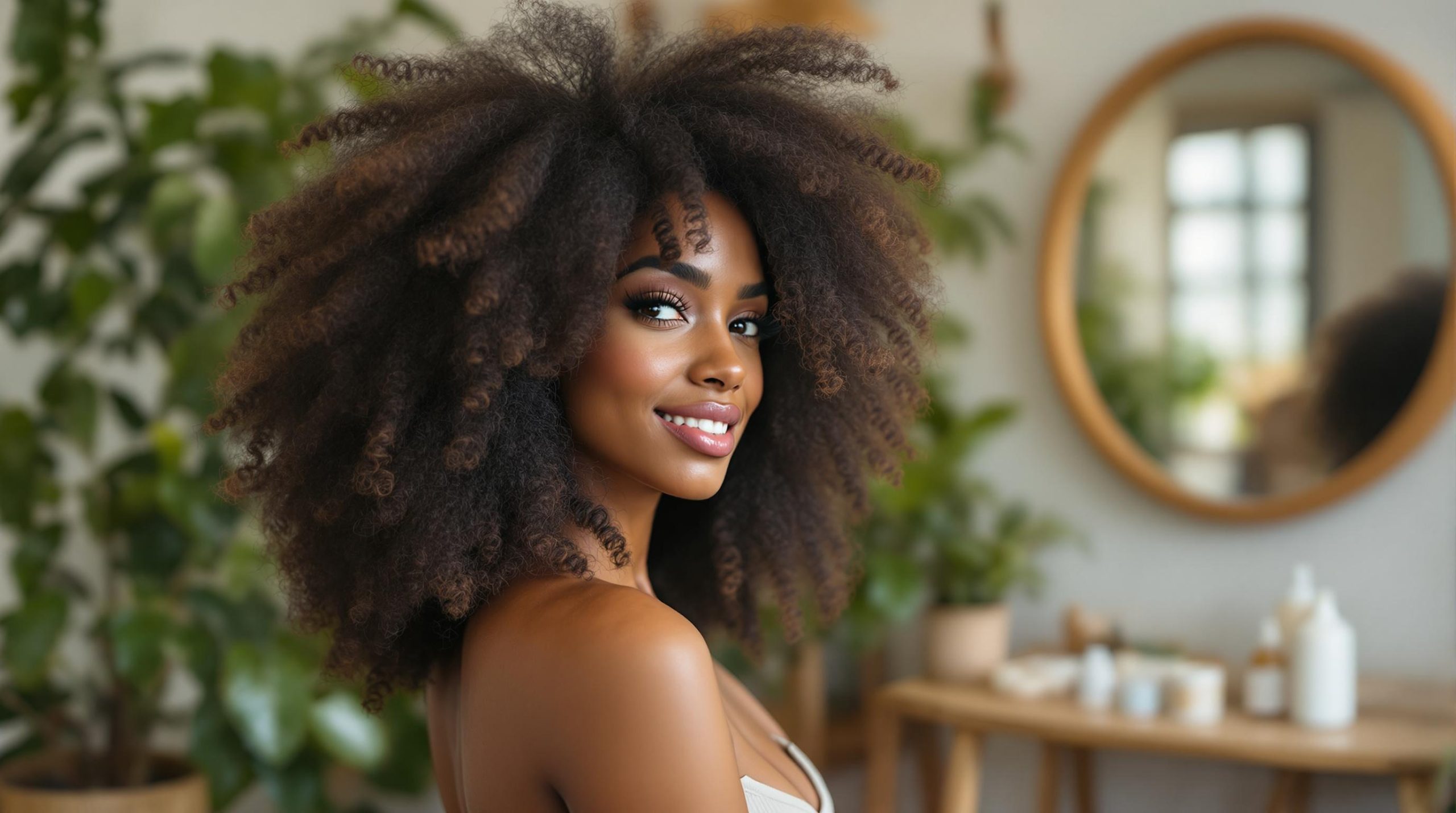 Comment favoriser la pousse des cheveux crépus ?